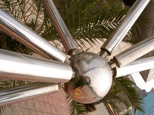 赤峰不锈钢螺栓球网架